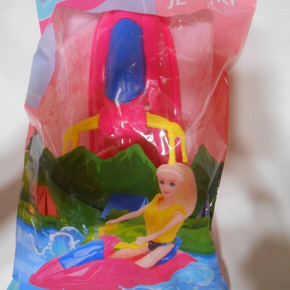 NEW Fashion Fun Jet Ski & Water Vest for All Barbie style Dolls 10" - Picture 5 of 9